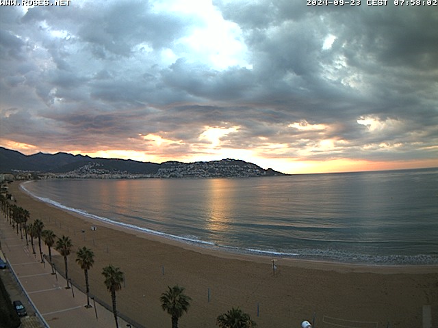 Webcam playa de Santa Margarita y Roses