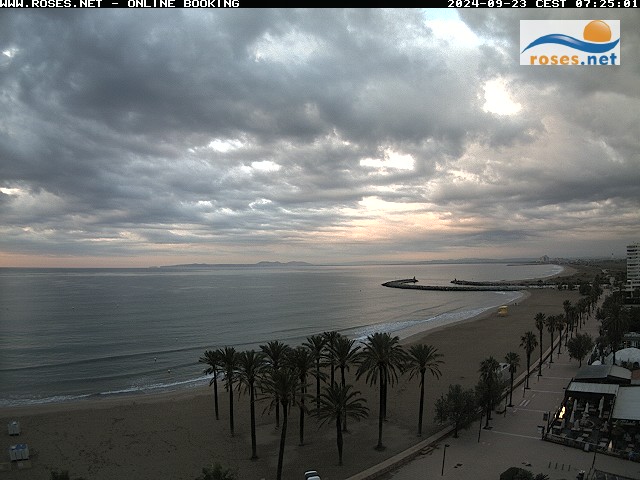 Webcam Roses 1 Webcam salida Canales de Santa Margarita